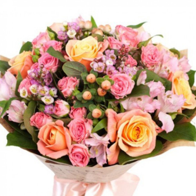 Букет цветов "Мальва" Букет цветов "Мальва"